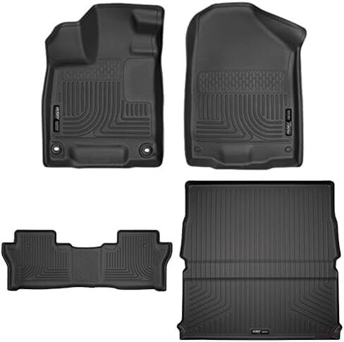 Husky Liners - Weatherbeater Floor Mats | Fits 2019 - 2024 Honda Passport | Cargo, 1 pc. | Black - 24491 in Saudi Arabia