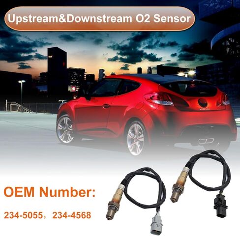 مستشعر الأوكسجين المنبع O2 الاستشعار 234-5055 يصلح لشركة هيونداي أكسنت فيلوستر 1.6L 2012-2016 ، كيا ريو سول 1.6L 2012-2016 in Saudi Arabia