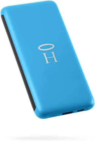 شاحن الهاتف الخليوي المحمول بجيب الطاقة من HALO RapidPack، USB-C، USB-A لهواتف iPhone وSamsung Galaxy والمزيد، أسود/10K مللي أمبير في الساعة in Saudi Arabia