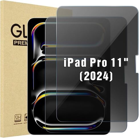 ProCase 1 Pack Screen Protector for iPad Pro 11 Inch M4 2024, Privacy Anti-Spy Tempered Glass Film for iPad Pro 11" 5th Generation A2836 A2837 A3006 in Kuwait