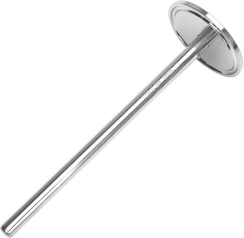 DERNORD 1.5 inch Tri Clamp Thermowell 304 for Beer Fermenter Homebrew Solar Heater Boiler, 500mm Length in Saudi Arabia