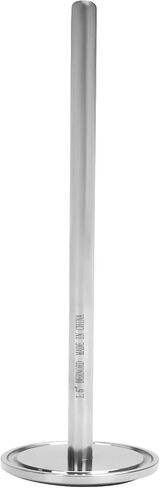 DERNORD 1.5 inch Tri Clamp Thermowell 304 for Beer Fermenter Homebrew Solar Heater Boiler, 500mm Length in Saudi Arabia