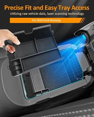 CDEFG Center Console Organizer Tray for 2023 2024 2025 Honda Pilot, 2024 Ridgeline,2024 Passport, Armrest Storage Box Insert Arm Rest Tray for Pilot/Ridgeline/Passport Accessories in Saudi Arabia