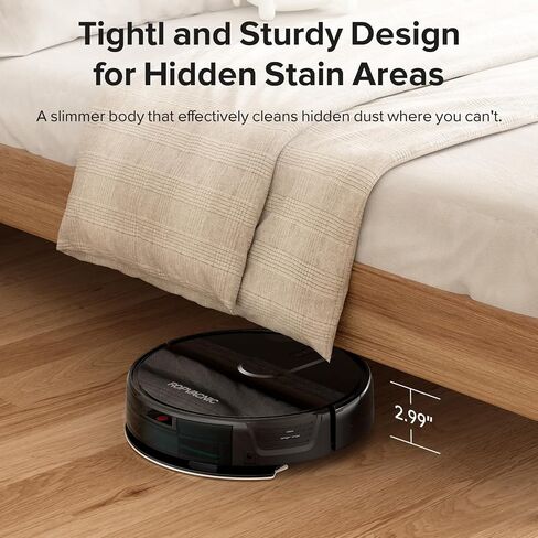 Robot Vacuum Cleaner Robot Vacuum and Mop Combo with 4000Pa Suction, Personalized Cleaning Adjustments, Self-Charging Robotic Vacuum Cleaner, Advanced Obstacle Avoidance in Saudi Arabia