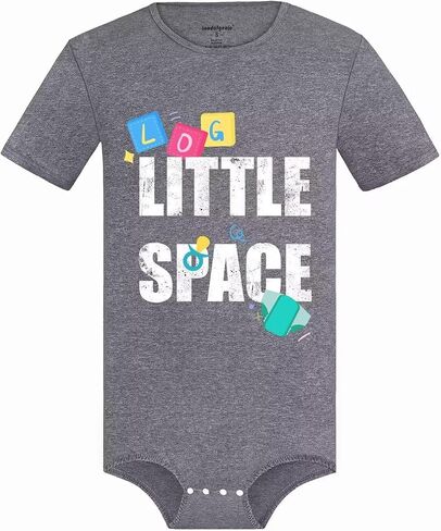 Mens Print Onesie Short Sleeve Romper Pajama One Piece Snap Down Crotch Bodysuit Rompers - Little Space in Kuwait