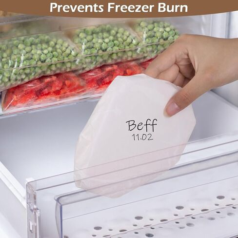 GeeRic 100 Pcs Freezer Papers, 12 * 12 Inch Butcher Paper, Coated Moisture Resistant Wrap, Protect Against Freezer Burn in Kuwait