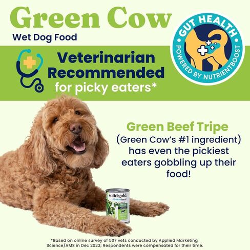 Solid Gold Green Cow Dog Food Single Can - Bovine in Kuwait