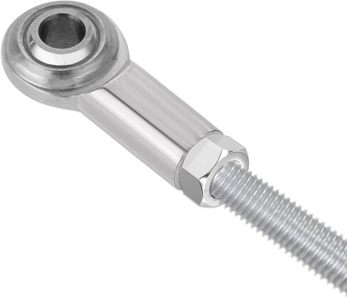 5/16 Heim Joints Rod End Kit, 2PCS Rod End Bearing Stainless Female Rod End Bearing, 5/16-24 Right Hand Thread with Jam Nuts, Self-Lubricating Joint Rod Ends Bearing with Stud in Saudi Arabia
