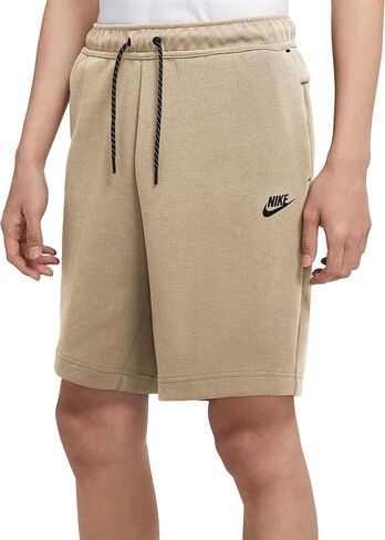 شورت Nike Tech Fleece للرجال (as1، Alpha، xx_l، عادي، طويل القامة، أسود) in Kuwait