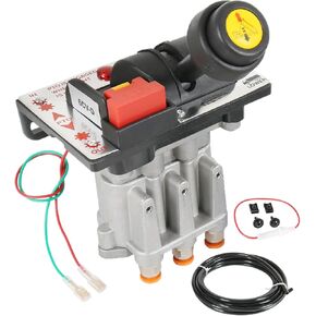 Hydraulic Flow Control Valves with PTO Switch For Dump Truck Tipper Hydraulic System Slow Down Function Air Operated