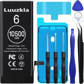 12000mAh (2024 New Upgrade) Battery Compatible with iPhone 11 PRO, Super Capacity Battery Replacement Compatible with iPhone 11 PRO, with Full Tool Kits-0 Cycle High Capacity-24 Months Service