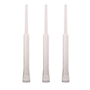 DCP Replacement Nozzles 3-Pack for Quickmast Anchor E, Clear Plastic