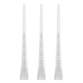 DCP Replacement Nozzles 3-Pack for Quickmast Anchor AE15, Clear Plastic