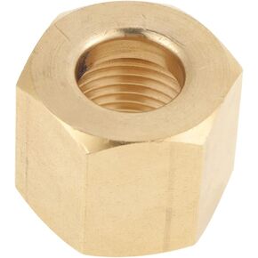 Regulator Nipple, CGA-320 Brass Oxygen Inlet Connector, Regulator Inlet Nut Nipple with Washer, Pressure Reducer Accessories, Gas Welding Accessories