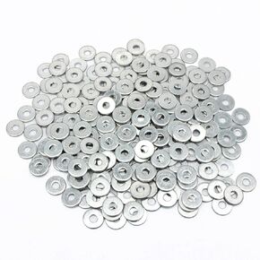Wulankd 350 Pack Aluminum POP Rivet Washers for 1/8" Diameter Rivets, Thickness: 1.5mm, Backup POP Rivet Washers
