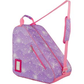 Skate Bags with Lovely Heart and Star Patterns for Roller Skates, Ice Skates, Quad Skates, Inline Skates, Rollerblades, Figure Skates, Skate Accessories for Kids and Adults in Saudi Arabia