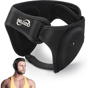 Adjustable Wrestling Headgear for BJJ, Wrestling, Sparring, MMA Grappling and Training, Wrestling Ear Guard and Cauliflower Protection Helmet
