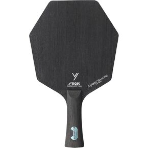 STIGA Cybershape Carbon CWT Table Tennis Blade with Custom Weight Technology I Superior Control, Enhanced Grip for Offensive Play