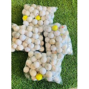 100 Ball Mesh Bag Hit Away Practice Used Golf Balls