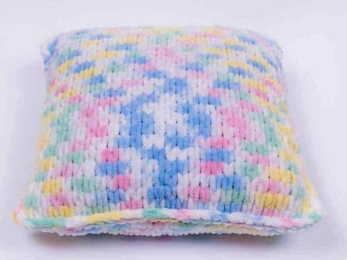 Alize Puffy Fine Color Baby Blanket Small Loop 100% Micropolyester Soft Yarn Lot of 4skn 400gr 64yds (5939) in Saudi Arabia