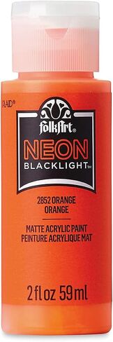 FolkArt Neon Acrylic Paint in Assorted Colors (2 Ounce), 2850 Neon Pink in Saudi Arabia