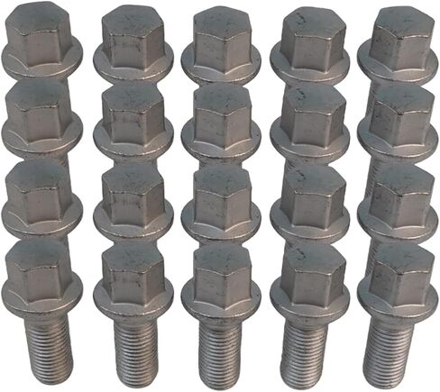 5 PCS Wheel Lug Bolts Nuts for Mercedes Benz 2003-2018 A B C E Class CLA CLS CLK GLA GLK ML350 GL350 GL450 R300L R350L SLC SLK SL Replacement Number: 0009904907,0009906707 in Saudi Arabia