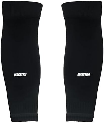 Maestro Leg Sleeves – Leg Sleeves for Men & Boys - Compatible With Shin Guards and Grip Socks for Soccer, Football, Hockey in Saudi Arabia