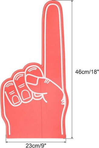 PATIKIL Giant Foam Finger, EVA DIY Blank Foam Hand Cheerleading for Sports Events Spirit Games in Saudi Arabia