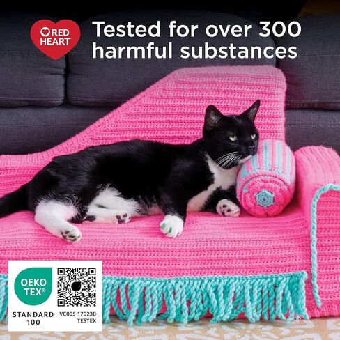 Red Heart Super Saver Yarn, Print-Mulberry Mix in Saudi Arabia