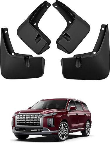 Mud Flaps for 2022 2023 2024 Ford Maverick Accessories, All-Weather Fender Front & Rear Mud Guards Splash 4PCS in Saudi Arabia
