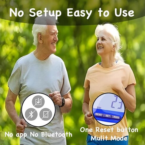 Pedometer Simple Step Counter for Walking Step Tracker with Large Display Removable Clip and Lanyard Accurate Pedometers for Steps for Men Women and Kids in Kuwait