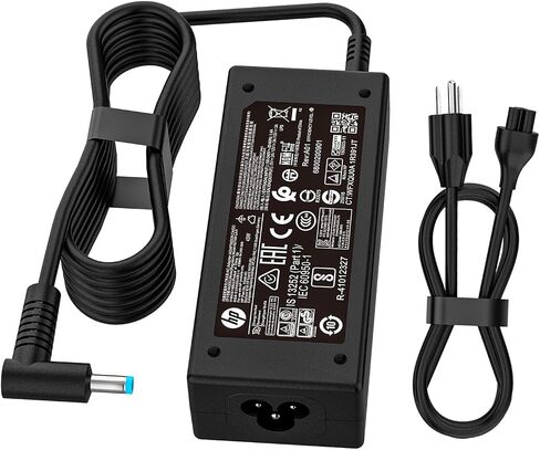 45W 19.5V 2.31A Laptop Charger Fit for HP Envy X360, Pavilion TouchSmart 11 13 15 Series Notebook Stream 14 13 11 HP 741727-001 721092-001 Blue Tip Adapter Power Cord in Kuwait