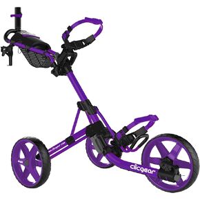 Clicgear Model 4.0 Golf Push Cart, 3-Wheel Foldable Walking Golf Cart
