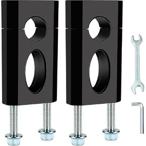 7/8" 22mm Handlebar Risers Clamp Mount for Mini Bike Coleman BT200X CT200U-EX Mega Moto 80/105 Razor MX650 SSR 125 CRF XR Dirt Pit Bike Motorcycle 50cc 70cc 90cc 110cc 125cc Motocross Parts