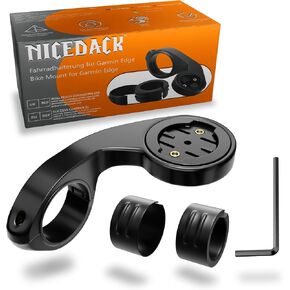 NICEDACK Bike Mount Compatible with Garmin Edge, Bike Mount for Garmin Edge, Bike Computer Holder for Garmin Edge 500 510 520 530 540 130 130 Plus 25 20 800 810 820 830 840 1000 1030 1030 Plus 1040