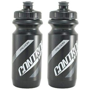 Controltech WBT05 Falcon Bike Cycling Water Bottle 600 ml, Black, ST1779