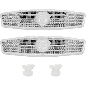 Bicycle Warning Reflector Bicycle Reflector Accessories for Night Riding on Road Mountain Bikes -2pcs