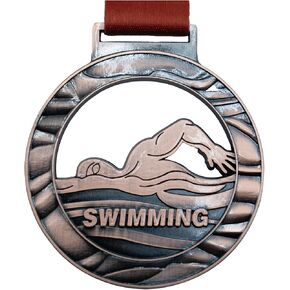 Swimming Medal - 2.75 Inch Perfect for Kids and Adults Ideal for Individual and Team Awards