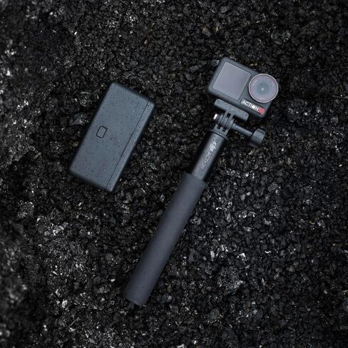 مجموعة DJI Osmo Action 5 Pro Adventure Combo، كاميرا الحركة 4K مع مستشعر 1/1.3 بوصة، عمر بطارية ممتد 12 ساعة مع 3 بطاريات، التثبيت، شاشات لمس OLED مزدوجة، كاميرا حركة صغيرة للسفر، مدونة فيديو in Kuwait