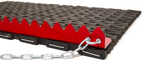 Newstripe Infield DragMat Available in 3 and 6 Ft | W/Rubber Steel | Baseball Field Maintenance Essential | Scarifying Blade for Superior Surface Prep | Hand-Pulled Efficiency | USA-Made Quality in Saudi Arabia