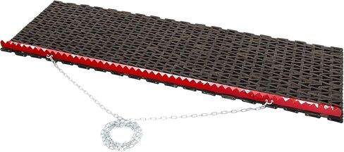Newstripe Infield DragMat Available in 3 and 6 Ft | W/Rubber Steel | Baseball Field Maintenance Essential | Scarifying Blade for Superior Surface Prep | Hand-Pulled Efficiency | USA-Made Quality in Saudi Arabia