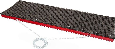 Newstripe Infield DragMat Available in 3 and 6 Ft | W/Rubber Steel | Baseball Field Maintenance Essential | Scarifying Blade for Superior Surface Prep | Hand-Pulled Efficiency | USA-Made Quality in Saudi Arabia