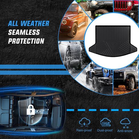 Nilight TPE Floor Mats for Mazda CX5 (CX-5) 2017 2018 2019 2020 2021 2022 2023 2024,All Weather Custom Fit Heavy Duty Floor Liners in Saudi Arabia