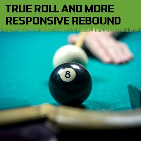 12 Pack Billiard Replacement Eight Ball, 2-1/4" Regulation Size Billiard, Standard Billiard Pool Cue Ball Replacement Ball, Billiard Pool Table Accessories for Game Room Billiard Room in Saudi Arabia