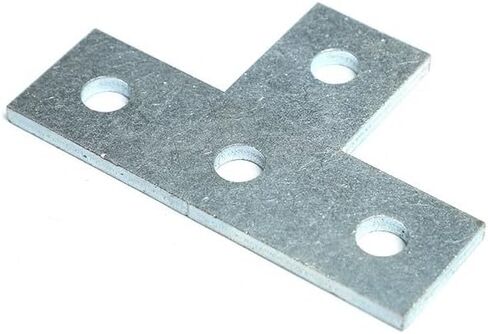 دعامة قناة T ذات 4 فتحات، فضي (بدون مغناطيس) in Kuwait