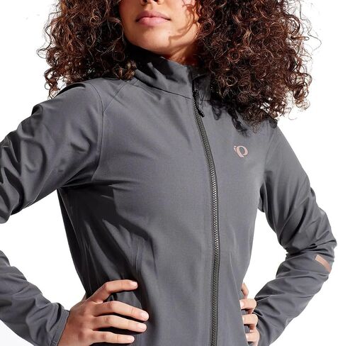 سترة المطر النسائية من PEARL IZUMI Attack WxB، مناسبة للشكل وخفيفة الوزن مع سحاب ثنائي الاتجاه، مقاومة للماء in Saudi Arabia