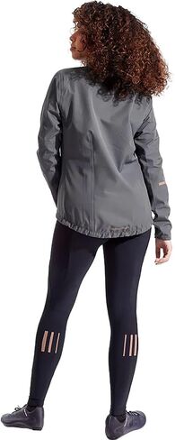 سترة المطر النسائية من PEARL IZUMI Attack WxB، مناسبة للشكل وخفيفة الوزن مع سحاب ثنائي الاتجاه، مقاومة للماء in Saudi Arabia