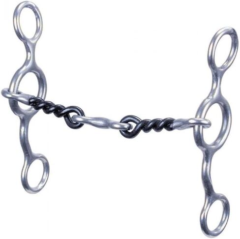 Reinsman Little S Hackamore - Rope Nose - Stage B - Horse or Arabian Size in Saudi Arabia