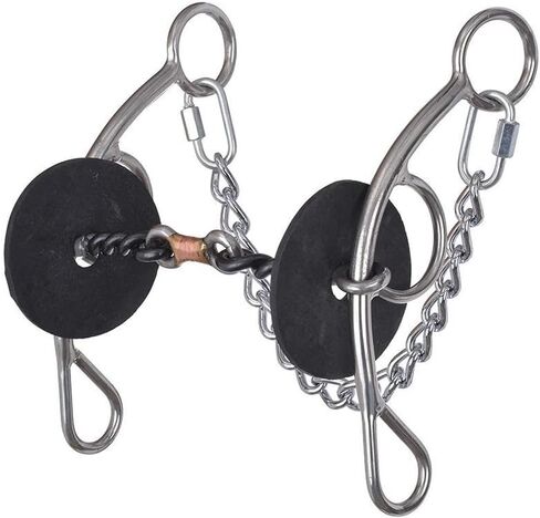 Reinsman Little S Hackamore - Rope Nose - Stage B - Horse or Arabian Size in Saudi Arabia