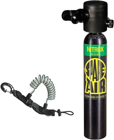 هواء احتياطي جديد 3.0CF Nitrox مزود هواء للطوارئ مع حبل ملف سريع التحرير مجانًا (قيمة 15.95 دولارًا) للغوص (خزان/Reg/حبل فقط) in Kuwait